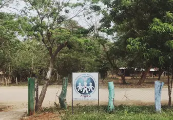 View of the main road from the FIMRC clinic 