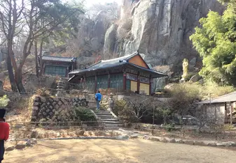 Temple in Woods