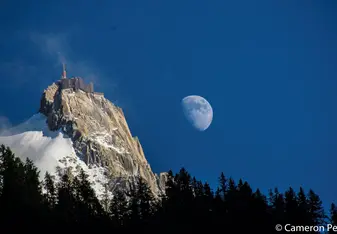 This was the view from our hotel in Chamonix, France. Unbeatable!