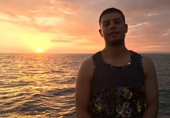 man, ocean 