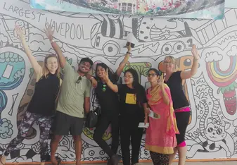 siam park city with the class