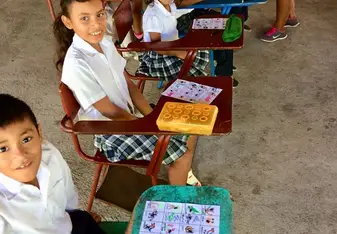 Bingo with the kids