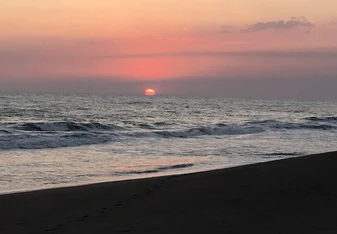The sunset