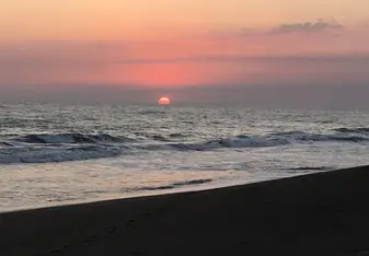 The sunset
