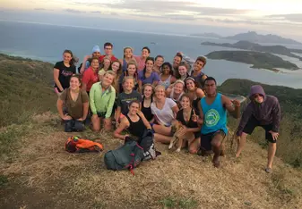 hiking, men, women 