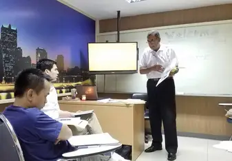 man, classroom 
