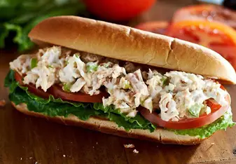 This was a picture of the sub I ate