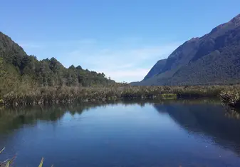 Lake in New Zealand