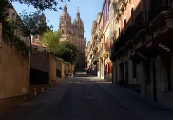 A local 'back road' in Salamanca