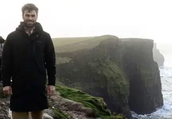 Me at the cliffs of Moher