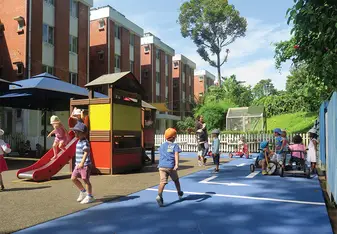 La Petite Ecole outdoor playground