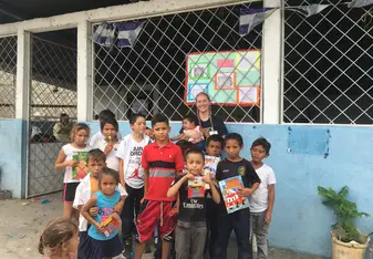 The school we held our clinic at.