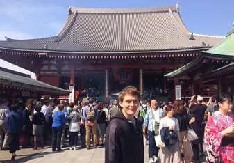 Guy at Japan.