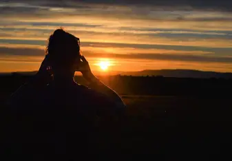 A sunset like no other...