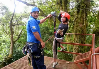 ziplining, ISA Costa RIca