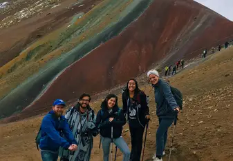 Rainbow Mountain!