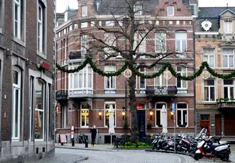 Festive greetings from a fairy town. 