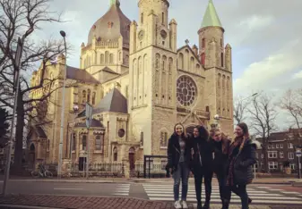Getting to know Maastricht ...and that bicycles have right of way!