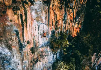 Rock climbing in Krabi