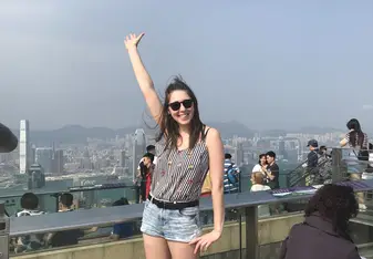 Flying solo in Hong kong