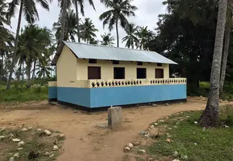 Finished school toilets (took 3 months to complete)