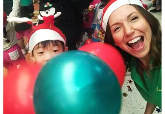 Christmas in Thailand. 