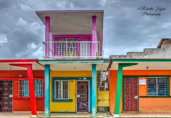 Colorful Homes in Ciego de Avila