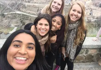 My Second Semester Roomies and friends!