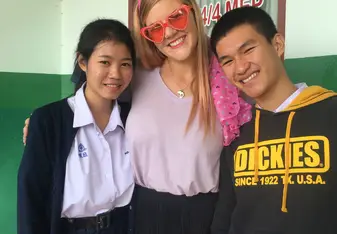 Some of my students on Valentine’s Day 
