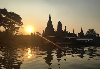 Temple in the old city in Sukhothai 