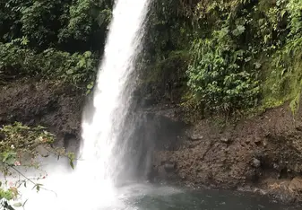 La Paz waterfall with some friends.