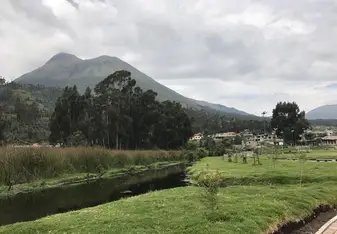 One of many volcanoes in Ibarra, Ecuador