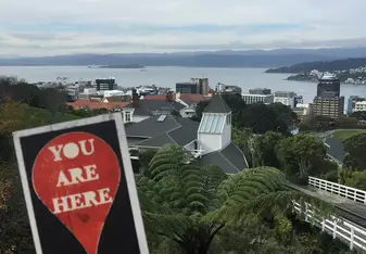 iconic spot in Wellington by the Botanical Gardens