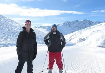 Skiing