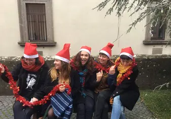 The holiday walk our professors took us on around Viterbo