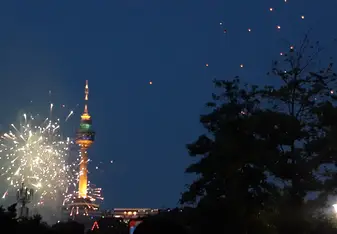 Fireworks, lantern festival