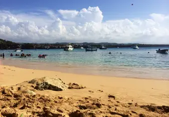 One of the beaches we visited
