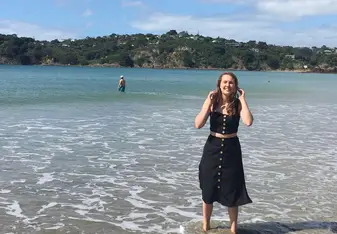 Chilling by the ocean on Waiheke Island!
