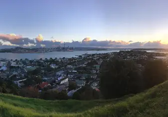 view from hill