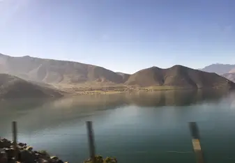 A photo of the mountains in the north