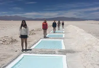 Crazy salt flats & playing with perspective