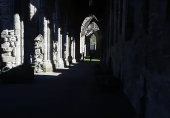 Tinturn Abbey in Wales with CEA