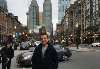 Me in downtown