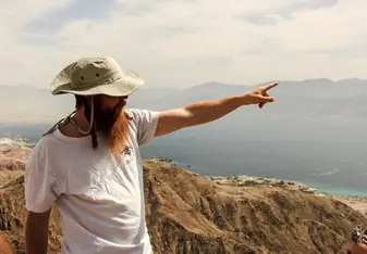 Our amazing tour guide and Israel expert!