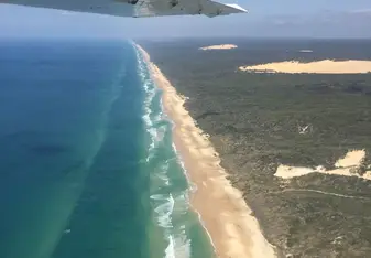 Fraser Island via Charter Plane