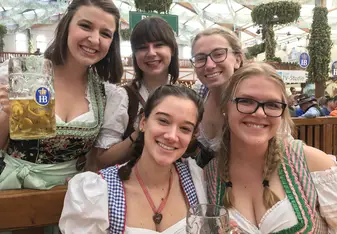 Met some fellow fubesters at Oktoberfest