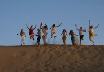 In the desert 
