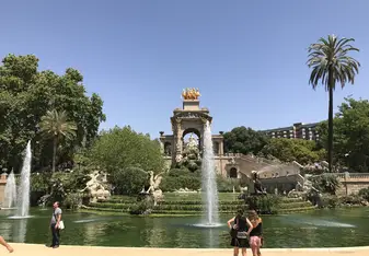 Barcelona fountain