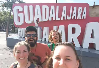 Tourist shenanigans in Guadalajara, Mexcio