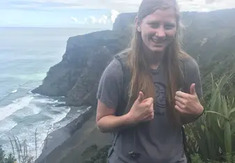 I hiked one day of the Hillary trails on the North island only an hour from campus. 